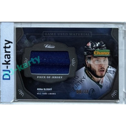 2020/21 OFS 2. série Adam Dlouhý #GUM-ADL 66/77 Game Used Material