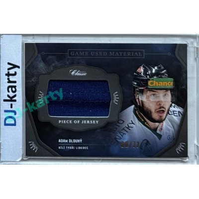 2020/21 OFS 2. série Adam Dlouhý #GUM-ADL 66/77 Game Used Material