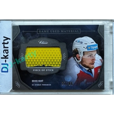 2020/21 OFS 2. série Denis Kusý #GUM-DKU 27/66 Game Used Material