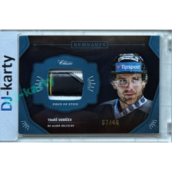 2020/21 OFS 2. série Tomáš Voráček #RPS-TVO 62/66 Game Used Remnants
