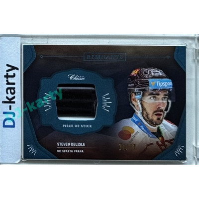 2020/21 OFS 2. série Steven Delisle #RPS-SDE 71/77 Game Used Remnants