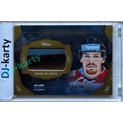 2020/21 OFS 1.série Jan Káňa #GUM-JKÁ 48/80 Game Used Material