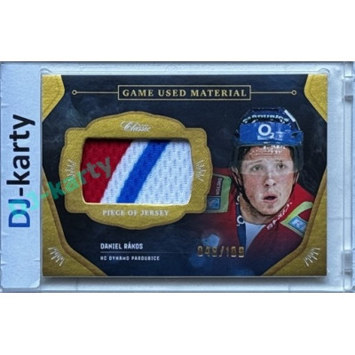 2020/21 OFS 1.série Daniel Rákos #GUM-DRÁ 48/109 Game Used Material