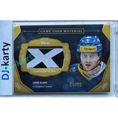2020/21 OFS 1.série Lukáš Klimek #GUM-LKL 50/80 Game Used Material