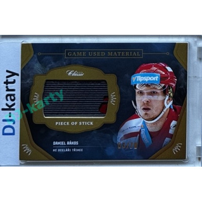 2020/21 OFS 1.série Daniel Rákos #GUM-DRK 53/70 Game Used Material