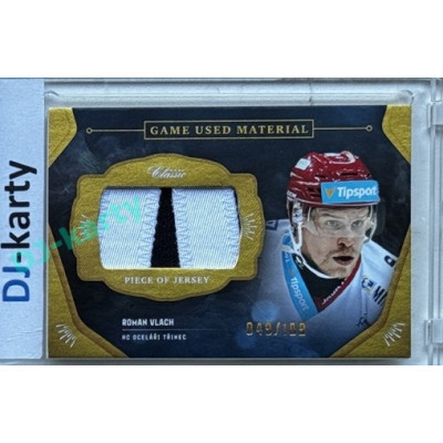 2020/21 OFS 1.série Roman Vlach #GUM-RVL 49/109 Game Used Material