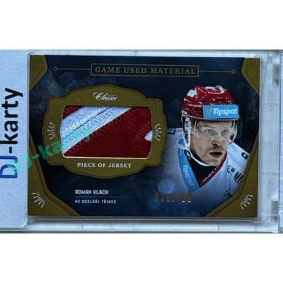 2020/21 OFS 1.série Roman Vlach #GUM-RVL 38/109 Game Used Material