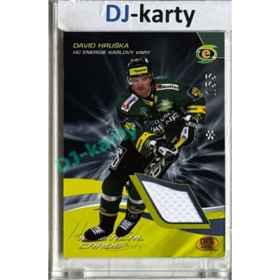 2010/11 OFS #J14 David Hruška Identical cards jersey 155/xxx