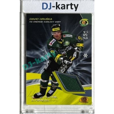 2010/11 OFS #J14 David Hruška Identical cards jersey 431/xxx