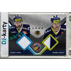 2011 OFS Premium #J04 Rudolf Huna / Ondřej Šedivý Double Identical Jersey 309/500
