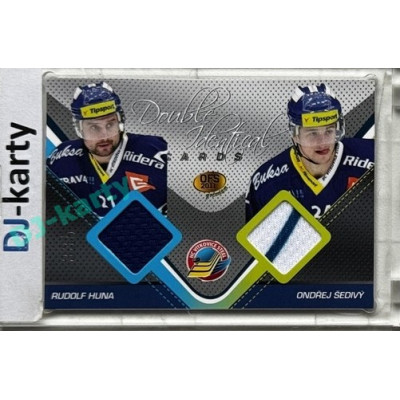 2011 OFS Premium #J04 Rudolf Huna / Ondřej Šedivý Double Identical Jersey 335/500
