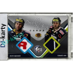 2011 OFS Premium #J07 Petr Nedvěd / Tomáš Vak Double Identical Jersey 337/500