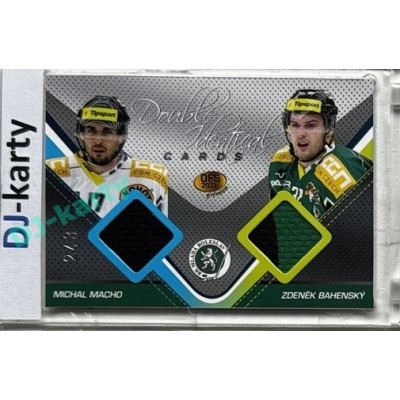 2011 OFS Premium #J14 Michal Macho / Zdeněk Bahenský Double Identical Jersey 243/500