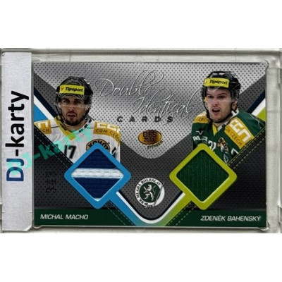 2011 OFS Premium #J14 Michal Macho / Zdeněk Bahenský Double Identical Jersey 343/500