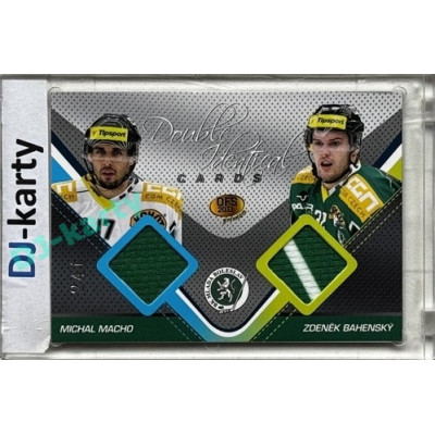 2011 OFS Premium #J14 Michal Macho / Zdeněk Bahenský Double Identical Jersey 241/500