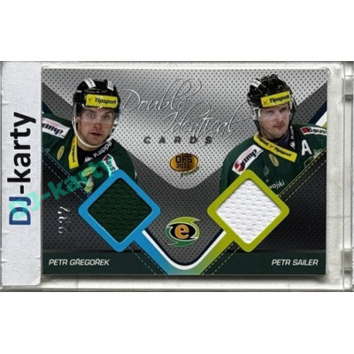 2011 OFS Premium #J08 Petr Gřegořek / Petr Sailer Double Identical Jersey 237/500