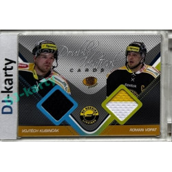2011 OFS Premium #J12 Vojtěch Kubinčák / Roman Vopat Double Identical Jersey 304/500