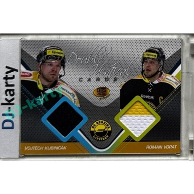 2011 OFS Premium #J12 Vojtěch Kubinčák / Roman Vopat Double Identical Jersey 304/500