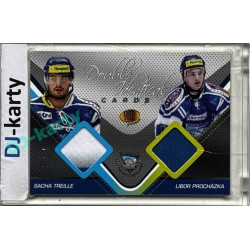 2011 OFS Premium #J16 Sacha Treille / Libor Procházka Double Identical Jersey 313/500
