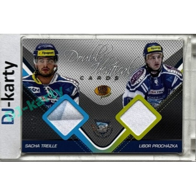 2011 OFS Premium #J16 Sacha Treille / Libor Procházka Double Identical Jersey 317/500