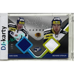 2011 OFS Premium #J05 Ivan Huml / Richard Stehlík Double Identical Jersey 184/500