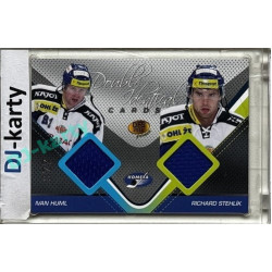 2011 OFS Premium #J05 Ivan Huml / Richard Stehlík Double Identical Jersey 377/500