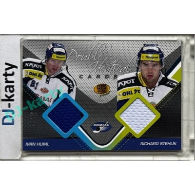 2011 OFS Premium #J05 Ivan Huml / Richard Stehlík Double Identical Jersey 188/500