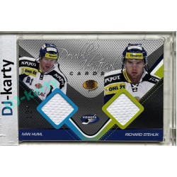 2011 OFS Premium #J05 Ivan Huml / Richard Stehlík Double Identical Jersey 128/500