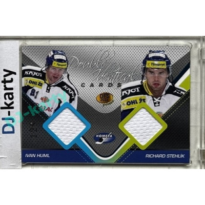 2011 OFS Premium #J05 Ivan Huml / Richard Stehlík Double Identical Jersey 128/500