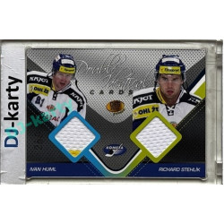 2011 OFS Premium #J05 Ivan Huml / Richard Stehlík Double Identical Jersey 289/500