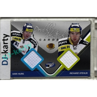 2011 OFS Premium #J05 Ivan Huml / Richard Stehlík Double Identical Jersey 113/500