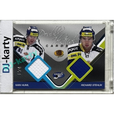 2011 OFS Premium #J05 Ivan Huml / Richard Stehlík Double Identical Jersey 174/500