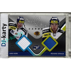2011 OFS Premium #J05 Ivan Huml / Richard Stehlík Double Identical Jersey 187/500