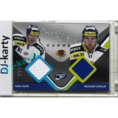 2011 OFS Premium #J05 Ivan Huml / Richard Stehlík Double Identical Jersey 371/500