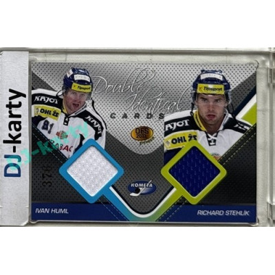 2011 OFS Premium #J05 Ivan Huml / Richard Stehlík Double Identical Jersey 376/500
