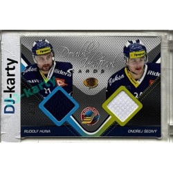 2011 OFS Premium #J04 Rudolf Huna / Ondřej Šedivý Double Identical Jersey 411/500