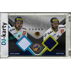 2011 OFS Premium #J03 Petr Vrána / Petr Pohl Double Identical Jersey 433/500