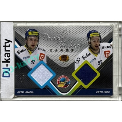 2011 OFS Premium #J03 Petr Vrána / Petr Pohl Double Identical Jersey 433/500