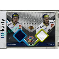 2011 OFS Premium #J03 Petr Vrána / Petr Pohl Double Identical Jersey 235/500