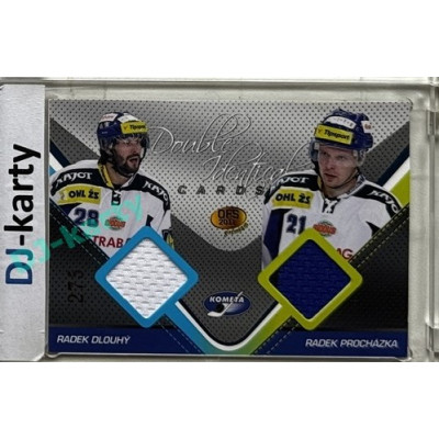 2011 OFS Premium #J06 Radek Dlouhý / Radek Procházka Double Identical Jersey 275/500