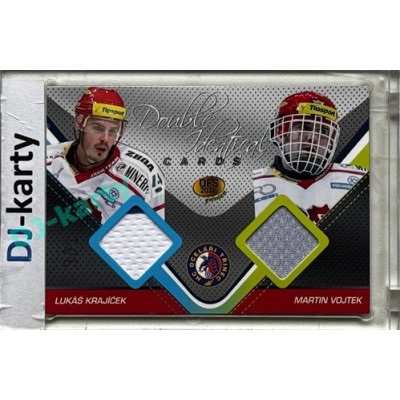 2011 OFS Premium #J02 Lukáš Krajíček / Martin Vojtek Double Identical Jersey 301/500