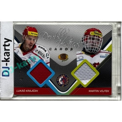 2011 OFS Premium #J02 Lukáš Krajíček / Martin Vojtek Double Identical Jersey 417/500
