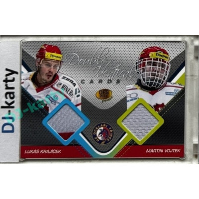 2011 OFS Premium #J02 Lukáš Krajíček / Martin Vojtek Double Identical Jersey 490/500