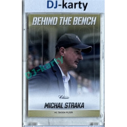 2016/17 OFS Michal Straka #BB-6 xx/100 Behind the Bench (matná)