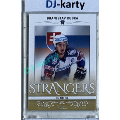 2016/17 OFS Branislav Kubka #SI-31 xx/100 Strangers on the Ice Team Edition (matná)