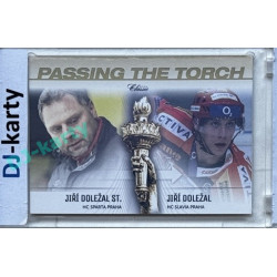 2016/17 OFS Jiří Doležal st. a ml. #PT-20 xx/100 Passing the Torch