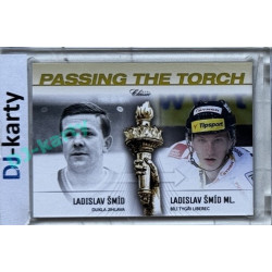 2016/17 OFS Ladislav Šmíd st. a ml. #PT-8 xx/100 Passing the Torch (matná)