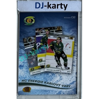 2010/11 OFS #Seznam02 HC Energie Karlovy Vary Seznam Karet