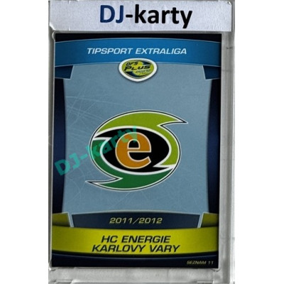 2011/12 OFS #Seznam11 Seznam HC Energie Karlovy Vary