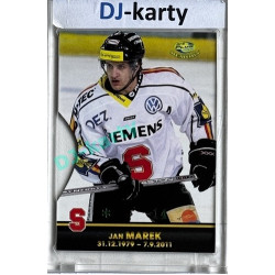 2011/12 OFS #Memory3 Jan Marek Memory Die Cut Green 14/xx